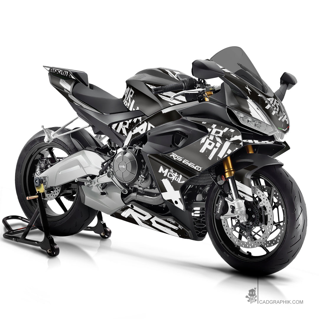 APRILIA KIT DÉCO - RS 660 STREETGRAPH WH - ONLY 50