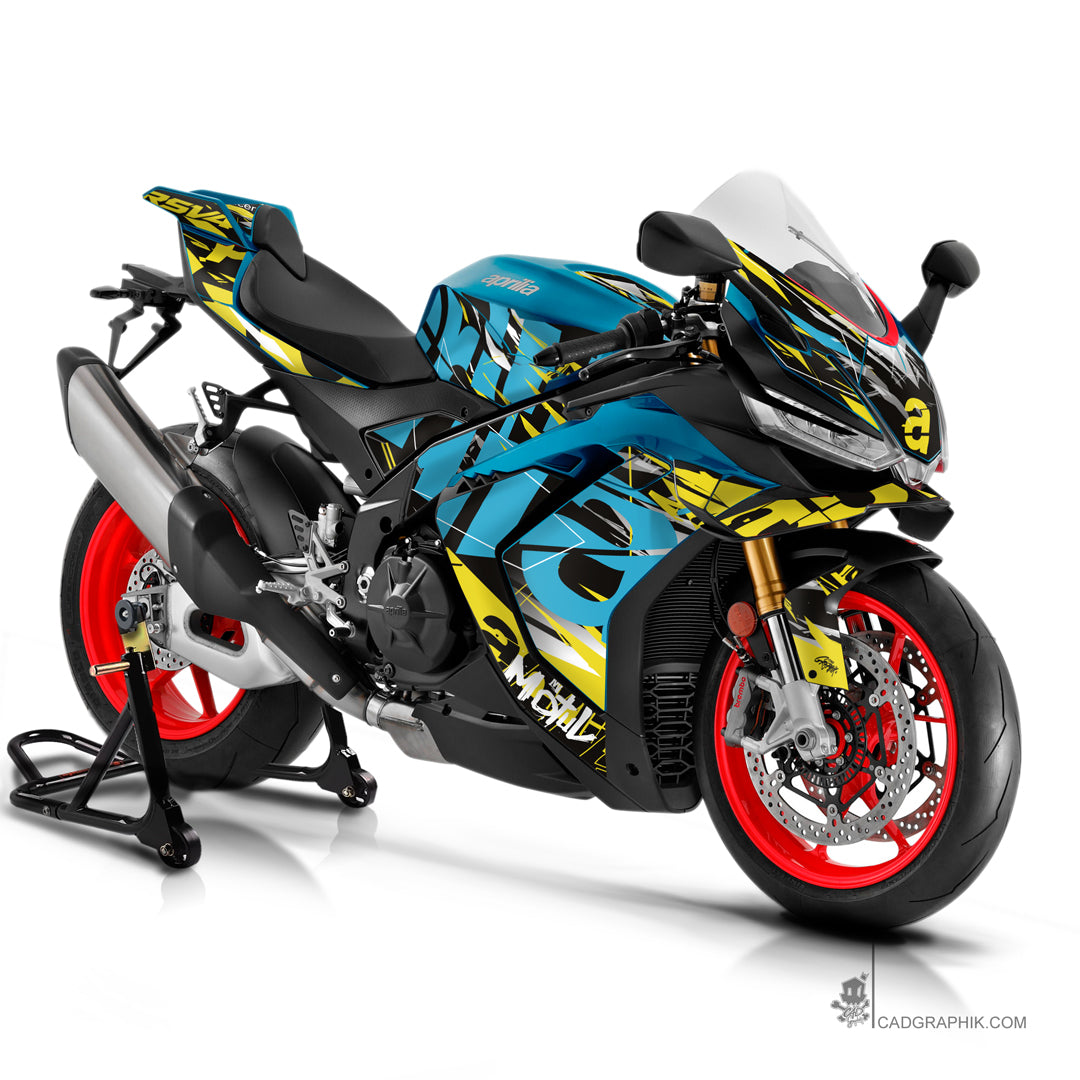 APRILIA KIT DÉCO - RSV4 - 101 Y - ONLY 50