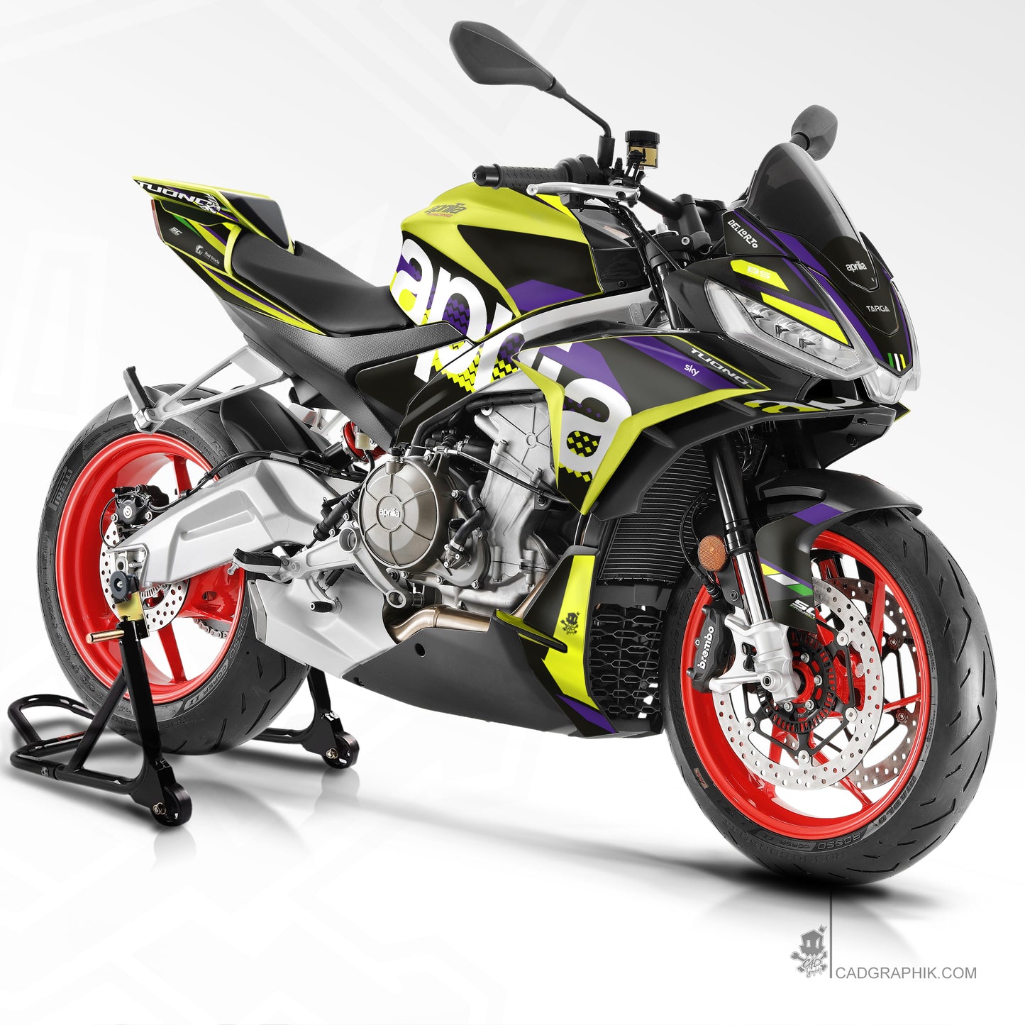 APRILIA KIT DÉCO - TUONO 660 - GP25 ACIDE - ONLY 50