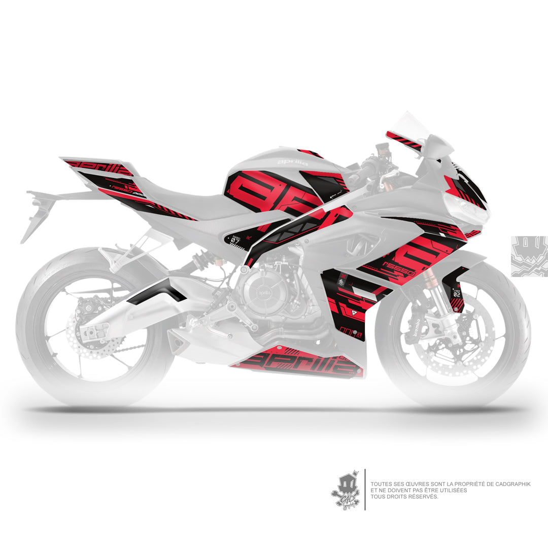 APRILIA DECO KIT - RS 660 ACID ANI- ONLY 30