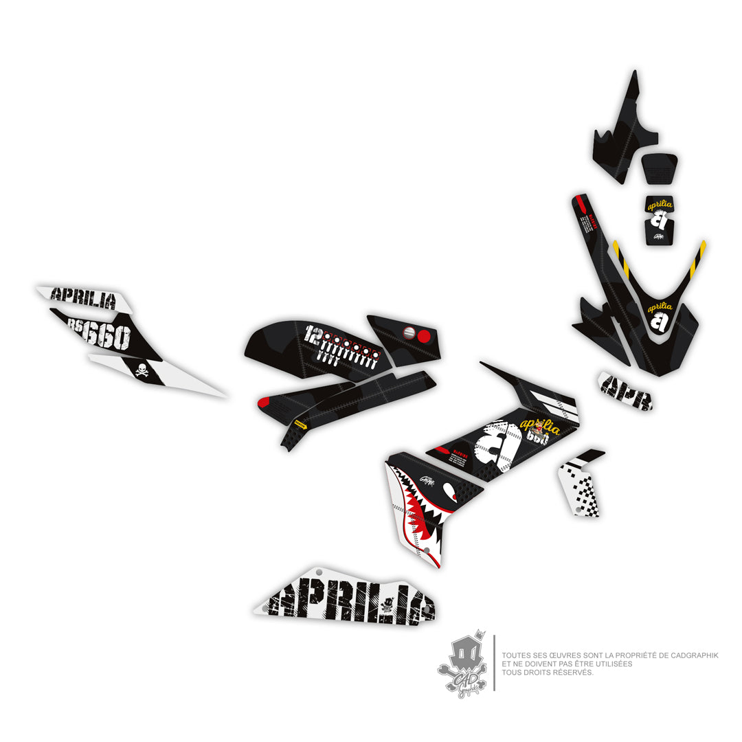APRILIA KIT DÉCO - RS 660 WARBIRD - ONLY 50