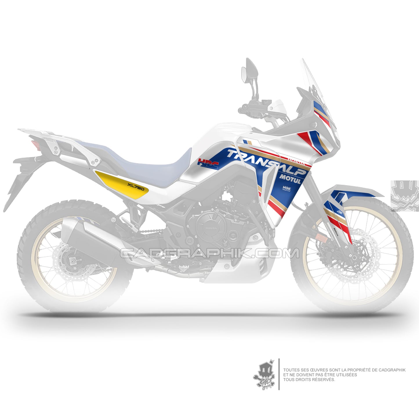 KIT DÉCO HONDA TRANSALP XL750 - ROTH W