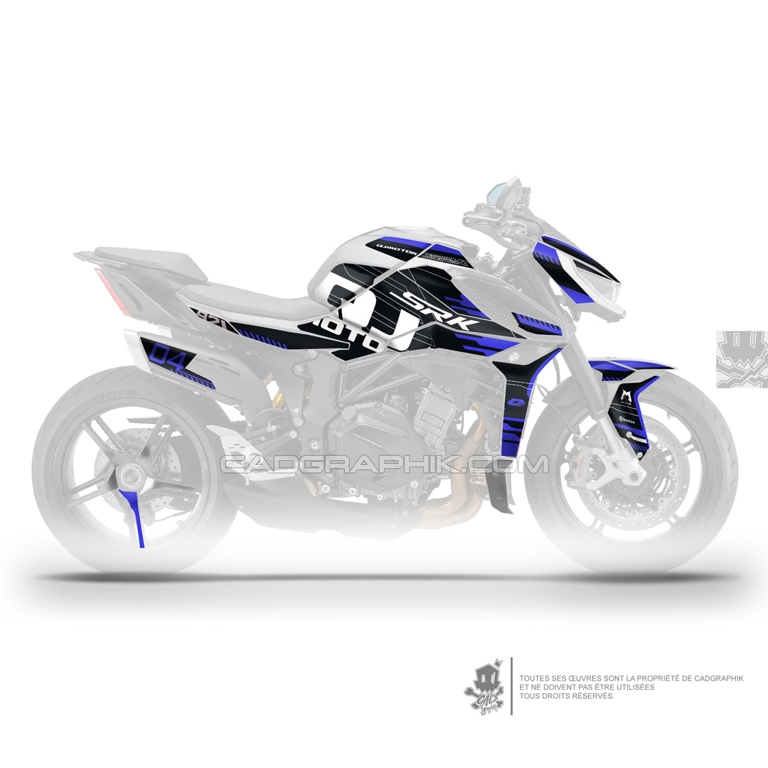 QJMOTOR KIT DÉCO - SRK 921 - RACE PURPLE