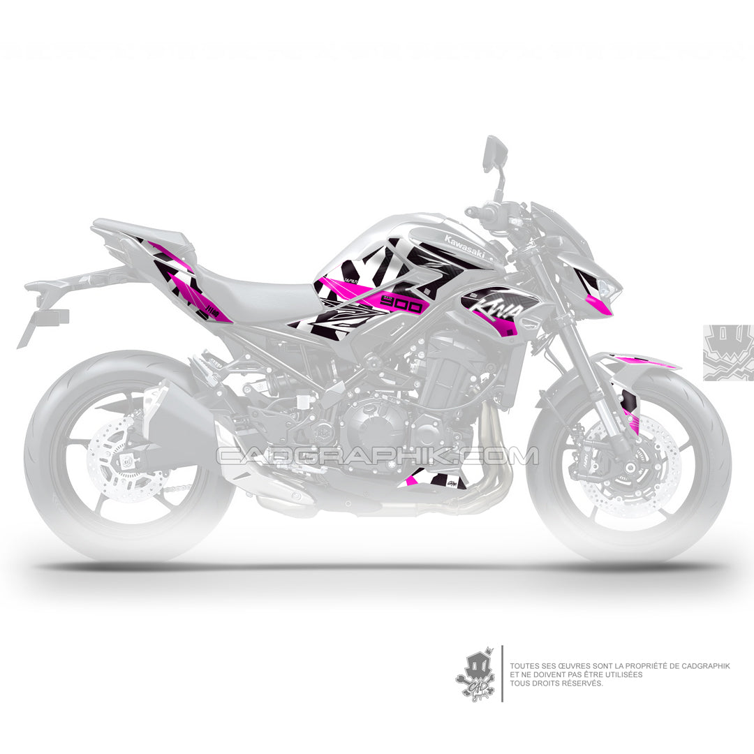 KIT DÉCO KAWASAKI Z900 CLASSIX - P