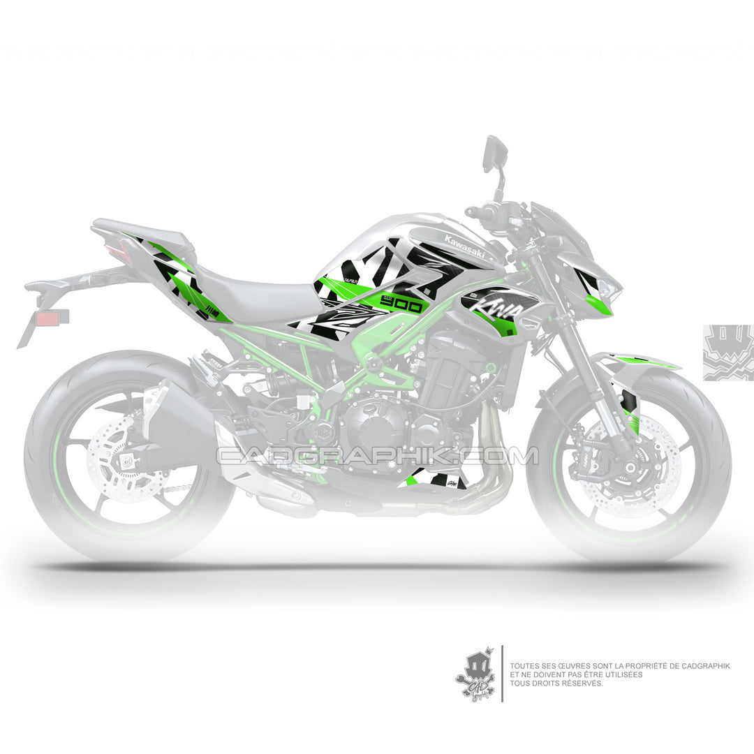 KIT DÉCO KAWASAKI Z900 CLASSIX - AC