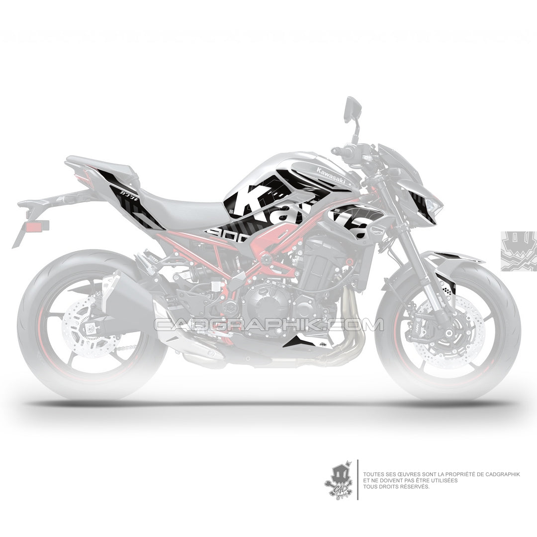 KIT DÉCO KAWASAKI Z900 KAWA - WI