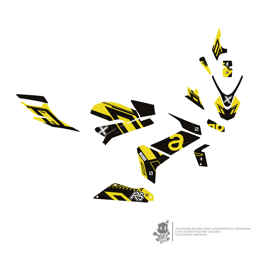 APRILIA DECO KIT-RS 660 ACID GEOM-ONLY 30