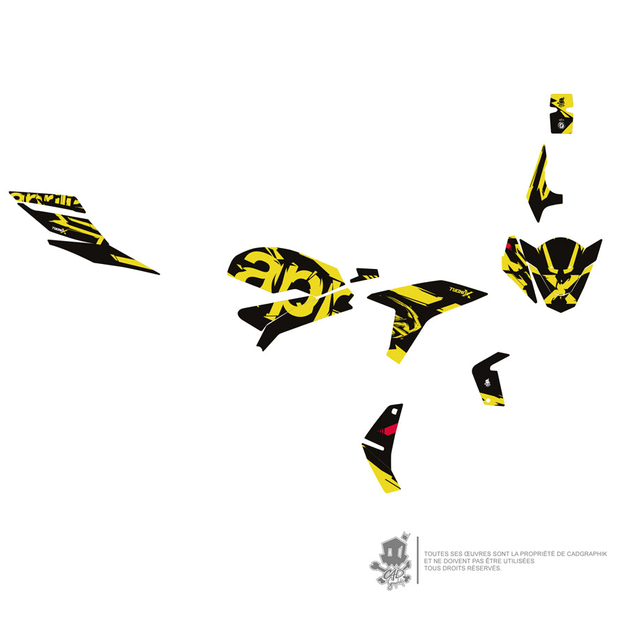 APRILIA DECO KIT - TUONO 660 X ACID APR3 - ONLY 30