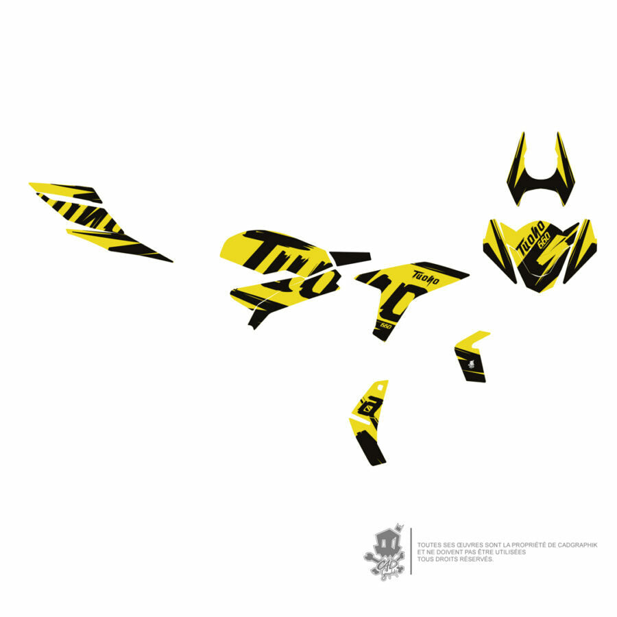 APRILIA DECO KIT -TUONO 660 RAGE ACID - ONLY 10