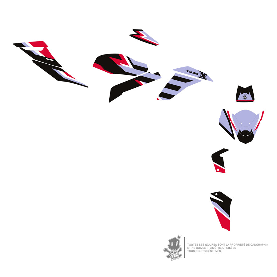 APRILIA DECO KIT -1100 TUONO V4 X - ONLY 30