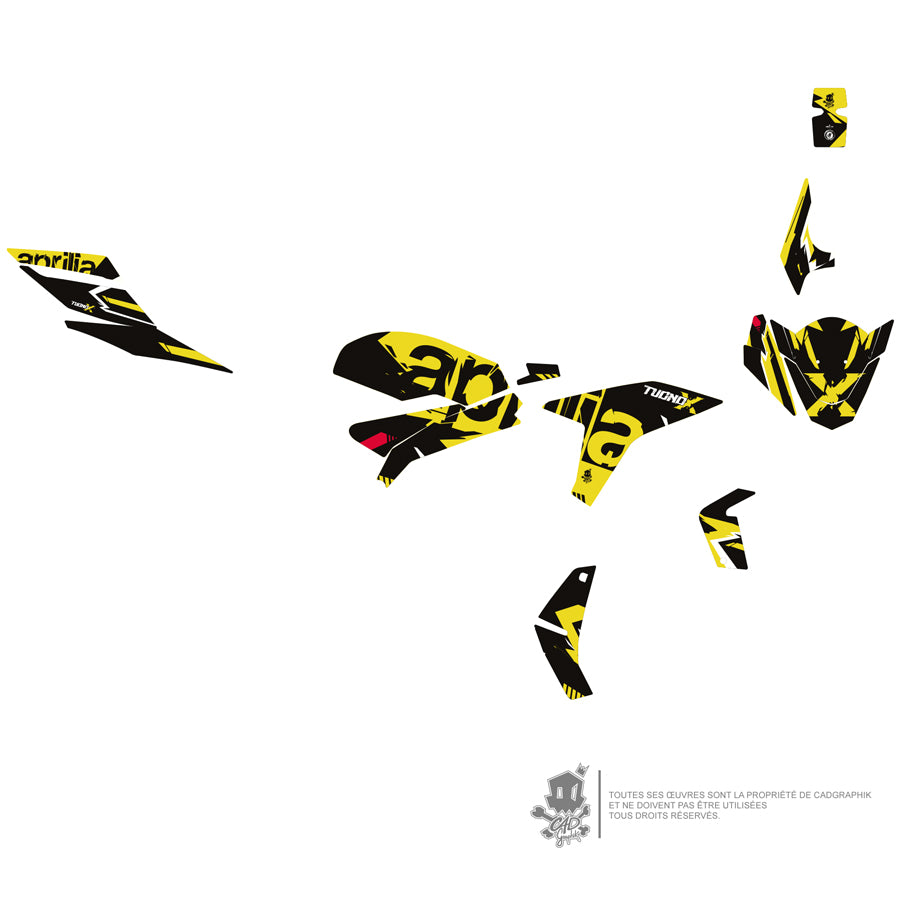 APRILIA DECO KIT - TUONO 660 X HAVOC ACID - ONLY 30