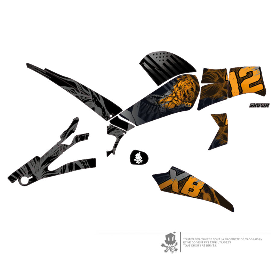 BUELL - XB9/XB12 AMBER PEGASUS - ONLY 10