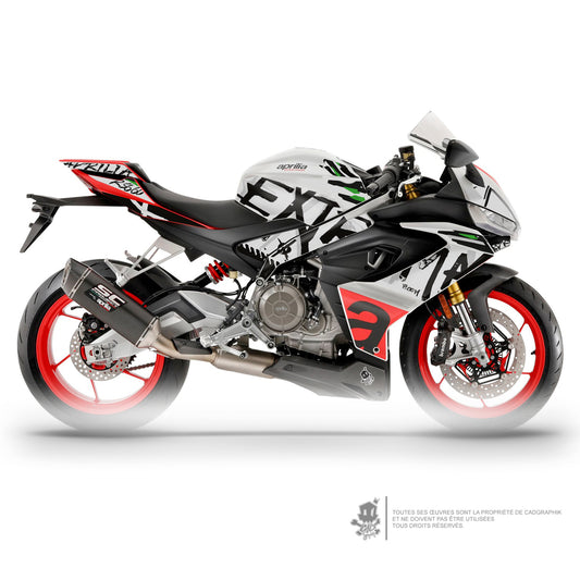 APRILIA DECO KIT - RS 660 ACID ANI- ONLY 30