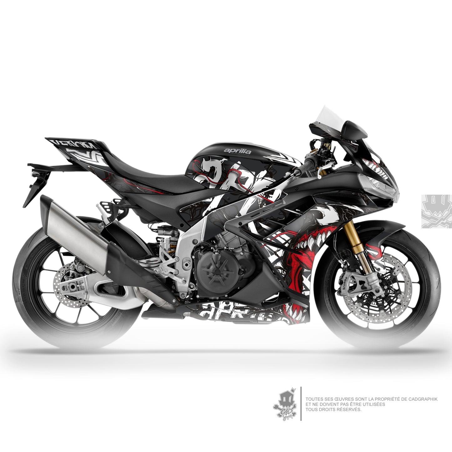 APRILIA KIT DÉCO - RSV4 1100 - SYMBIOTE -ONLY 50