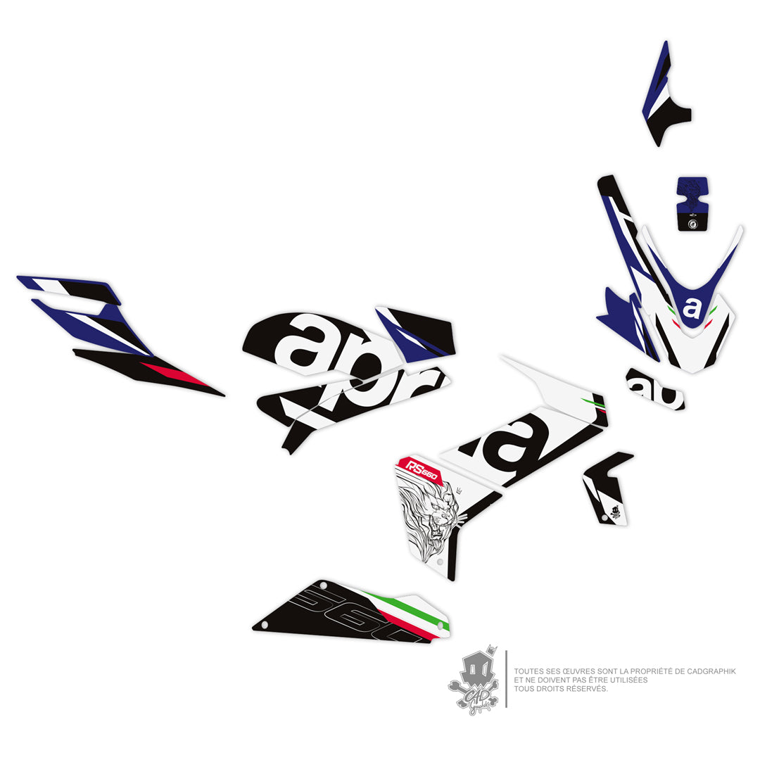 APRILIA DECO KIT - RS 660 ACID ANI- ONLY 30