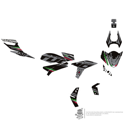APRILIA KIT DÉCO - TUONO 660 DARK FACTORY- ONLY 50