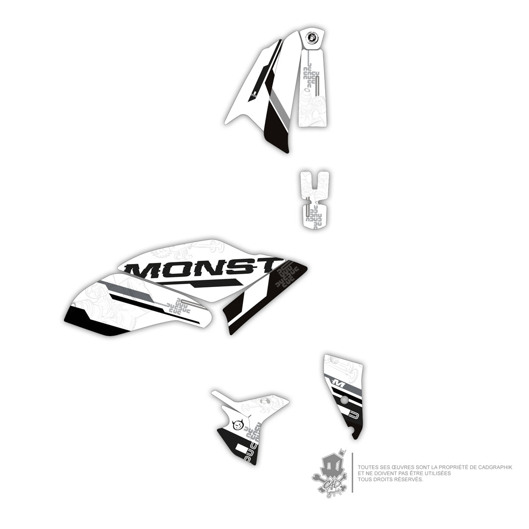 DUCATI GRAPHIC KIT - DESERT X - A - ONLY 30