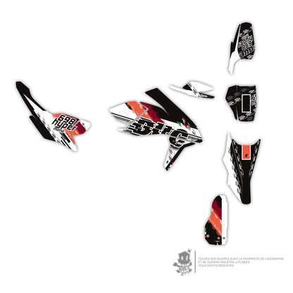 DUCATI KIT DÉCO -  HYPERMOTARD 698 MONO-STRIPE - ONLY 50