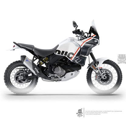 DUCATI KIT DÉCO - DESERT X - LIEGER BLACK - ONLY 50