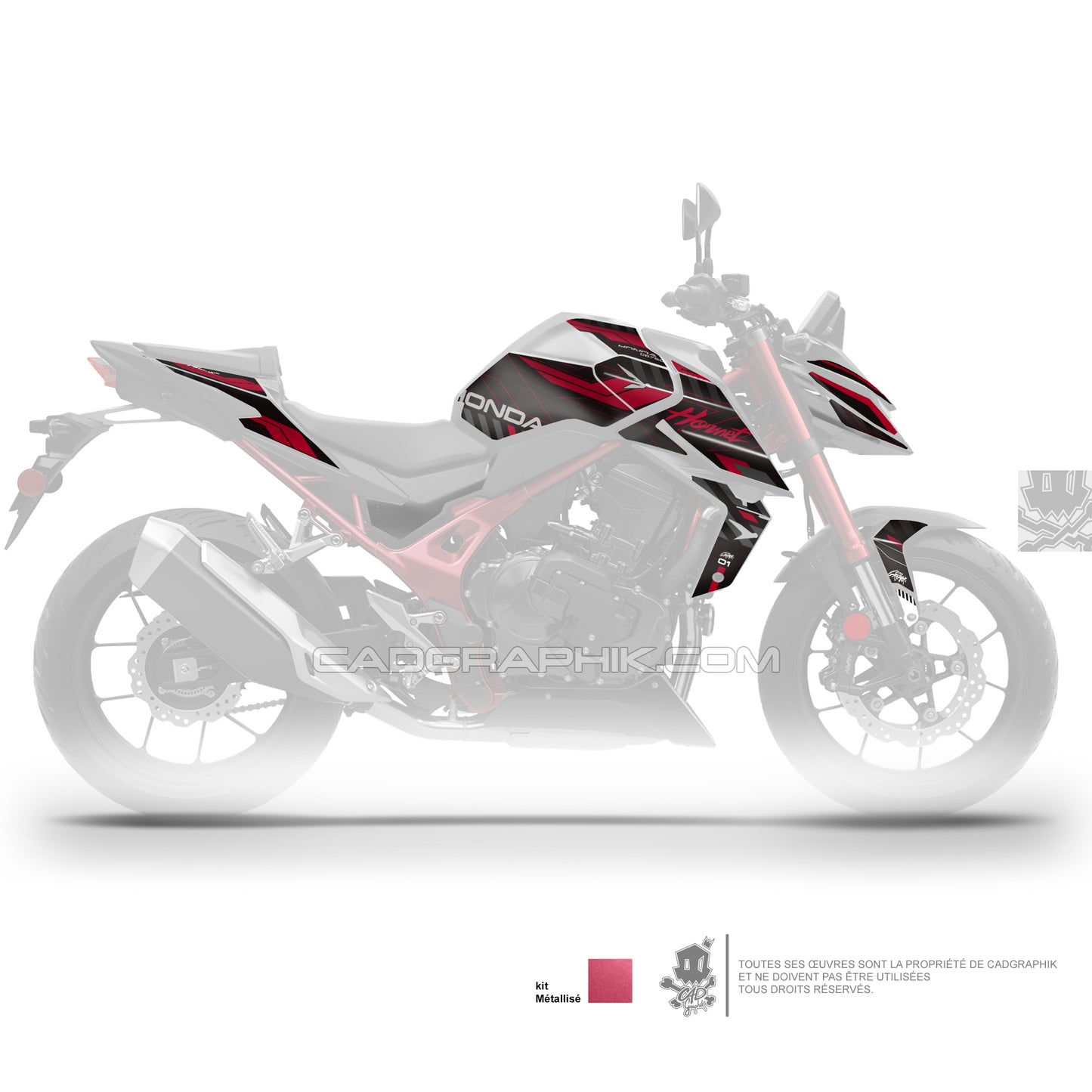 KIT DÉCO HONDA CB750 HORNET CLASSIX  - RES