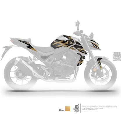 KIT DÉCO HONDA CB750 HORNET SCRIPT GOLD