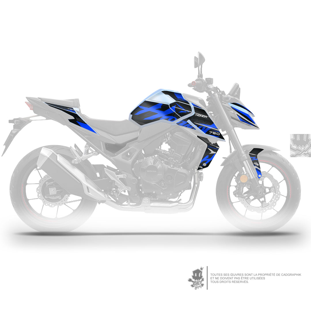 KIT DÉCO HONDA CB750 HORNET SCRIPT BL