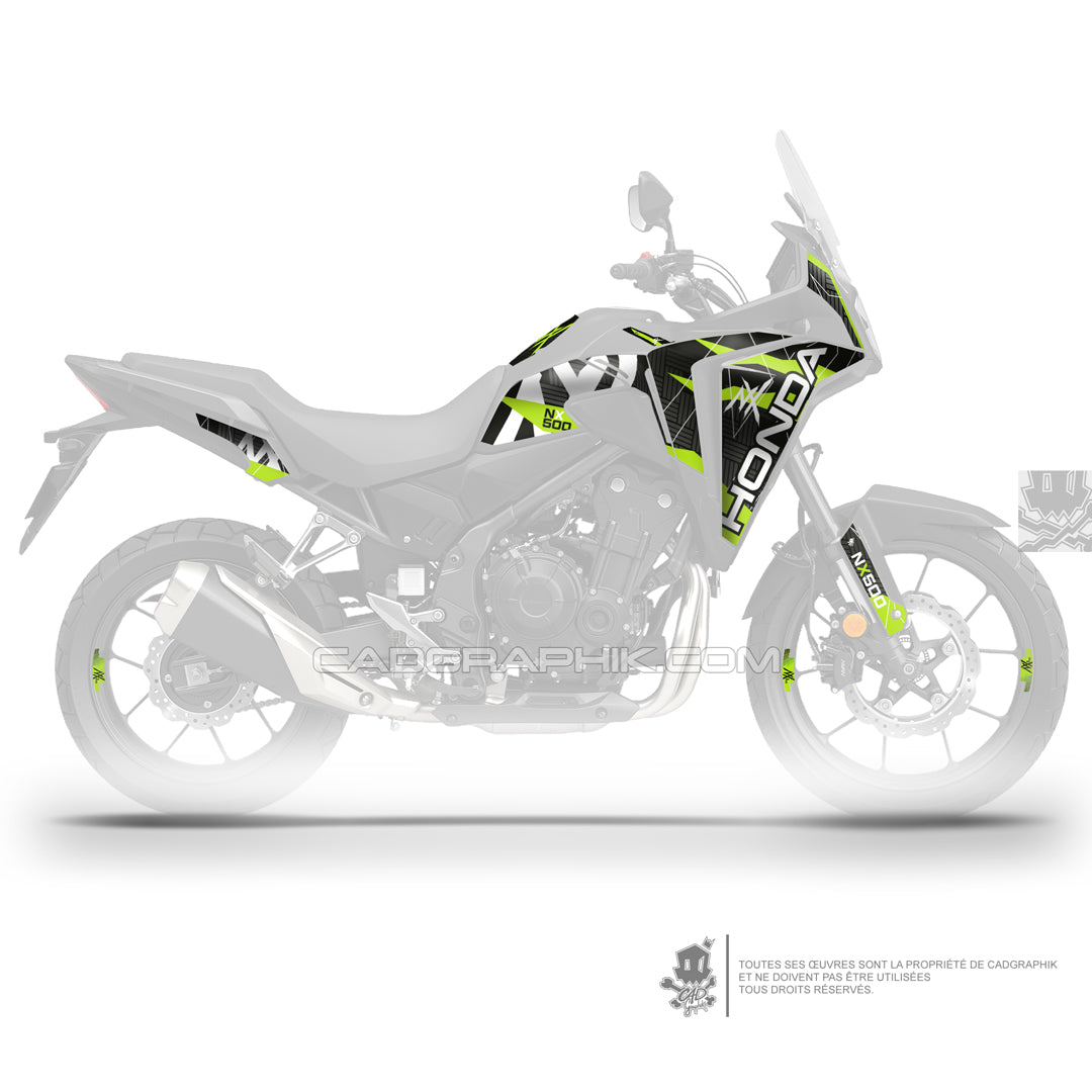 KIT DÉCO HONDA NX500 CLASSIX  - AC