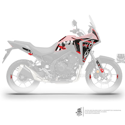 KIT DÉCO HONDA NX500 CLASSIX  - RED