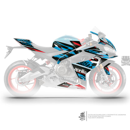 APRILIA KIT DÉCO - RS 660 - BACKGROUND MARLIN - ONLY 50