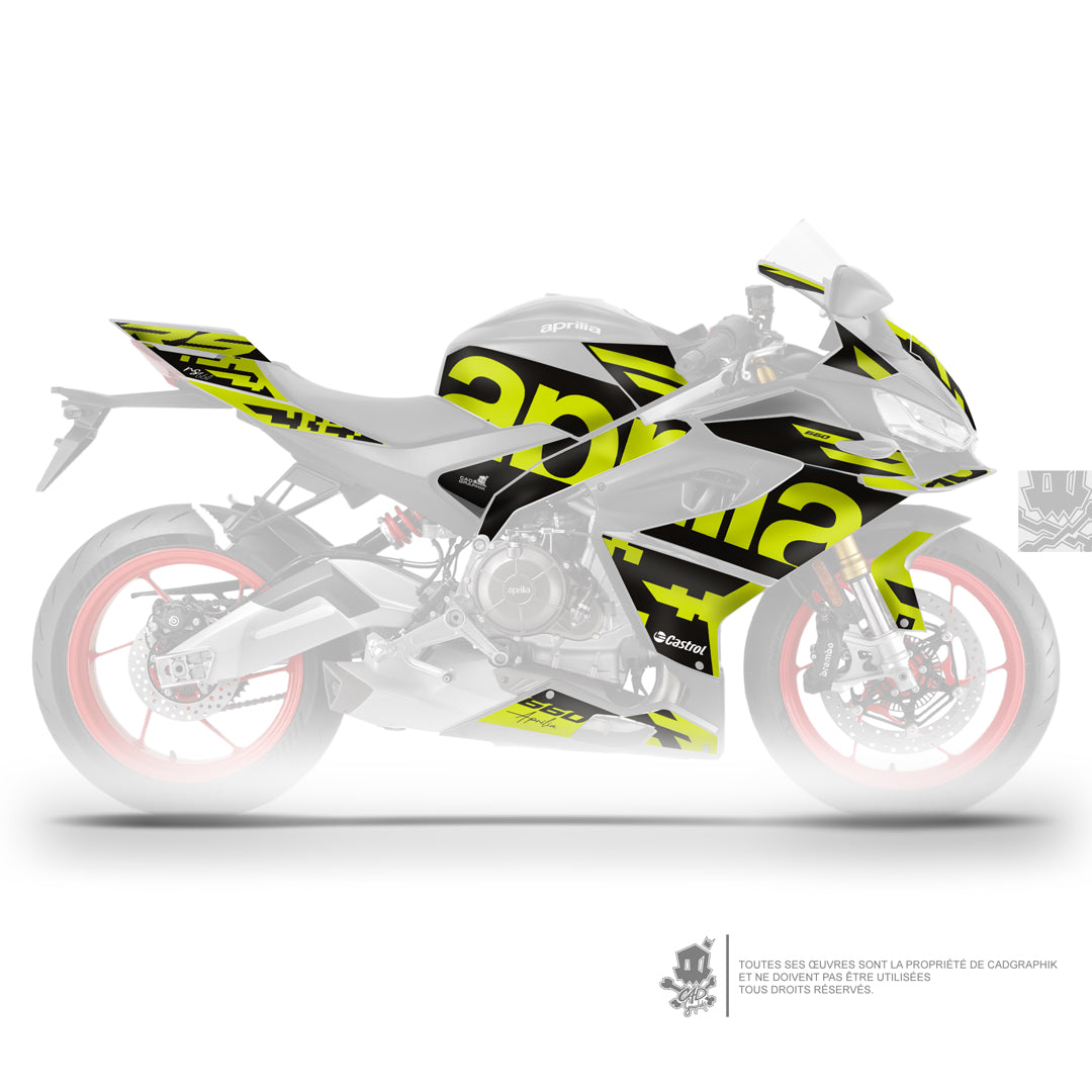 APRILIA KIT DÉCO - RS 660 - PIX'X - ONLY 50