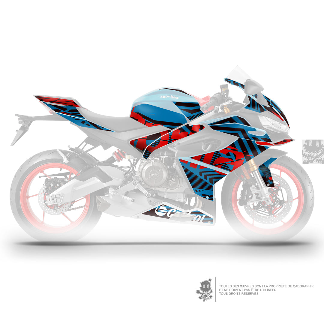 APRILIA KIT DÉCO - RS 660 - SEPANG RED - ONLY 50