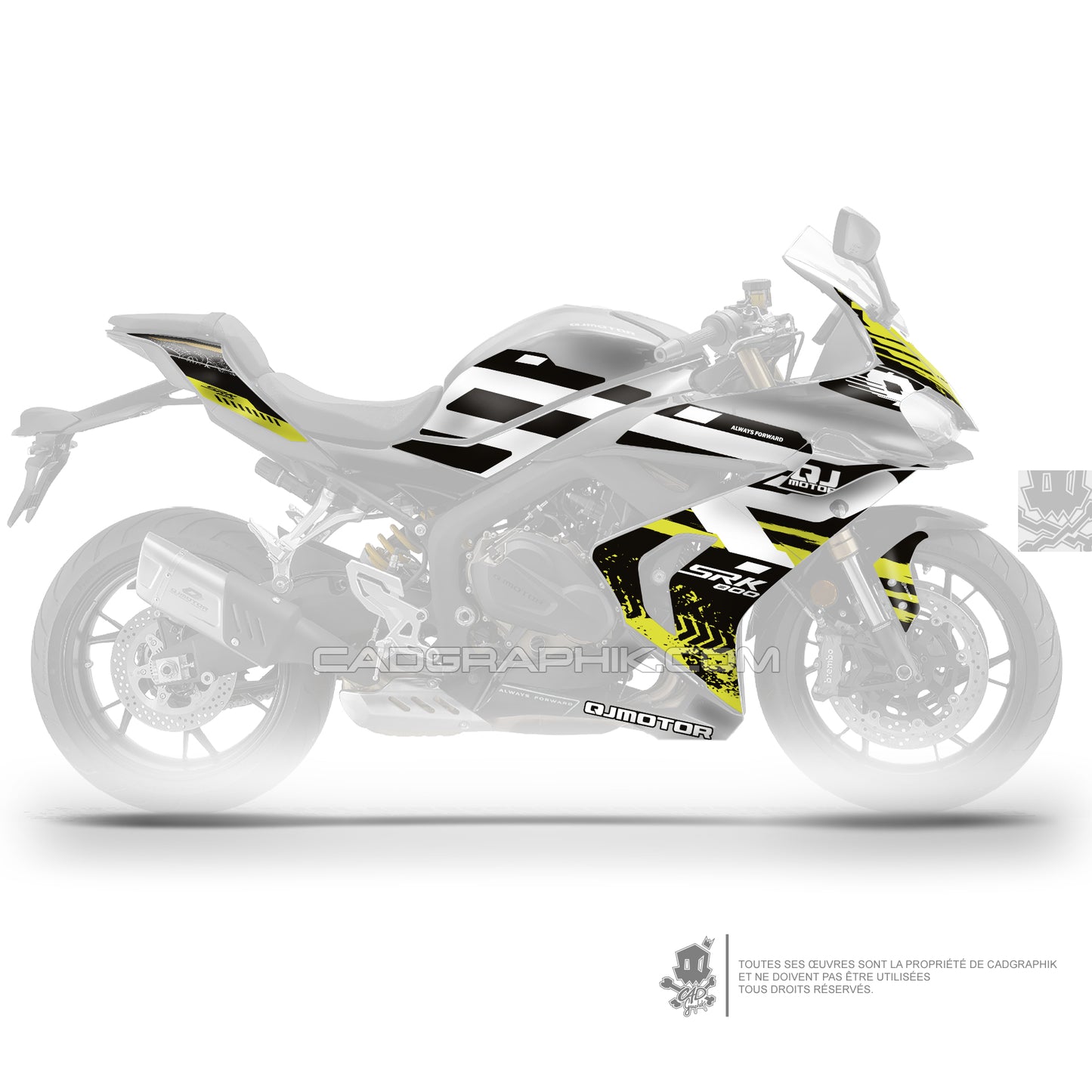 QJMOTOR KIT DÉCO - SRK 800 RR  - ASTRO RACE