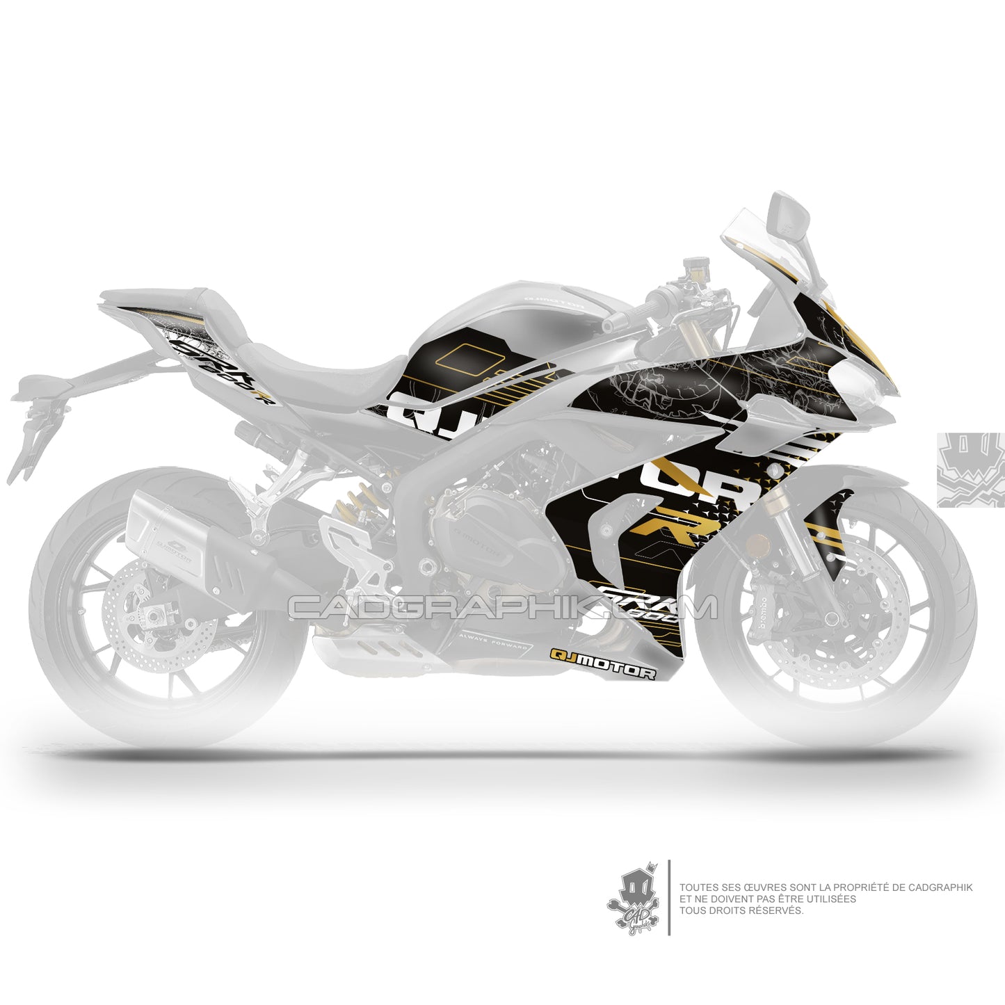 QJMOTOR KIT DÉCO - SRK 800 RR  -  QILIN