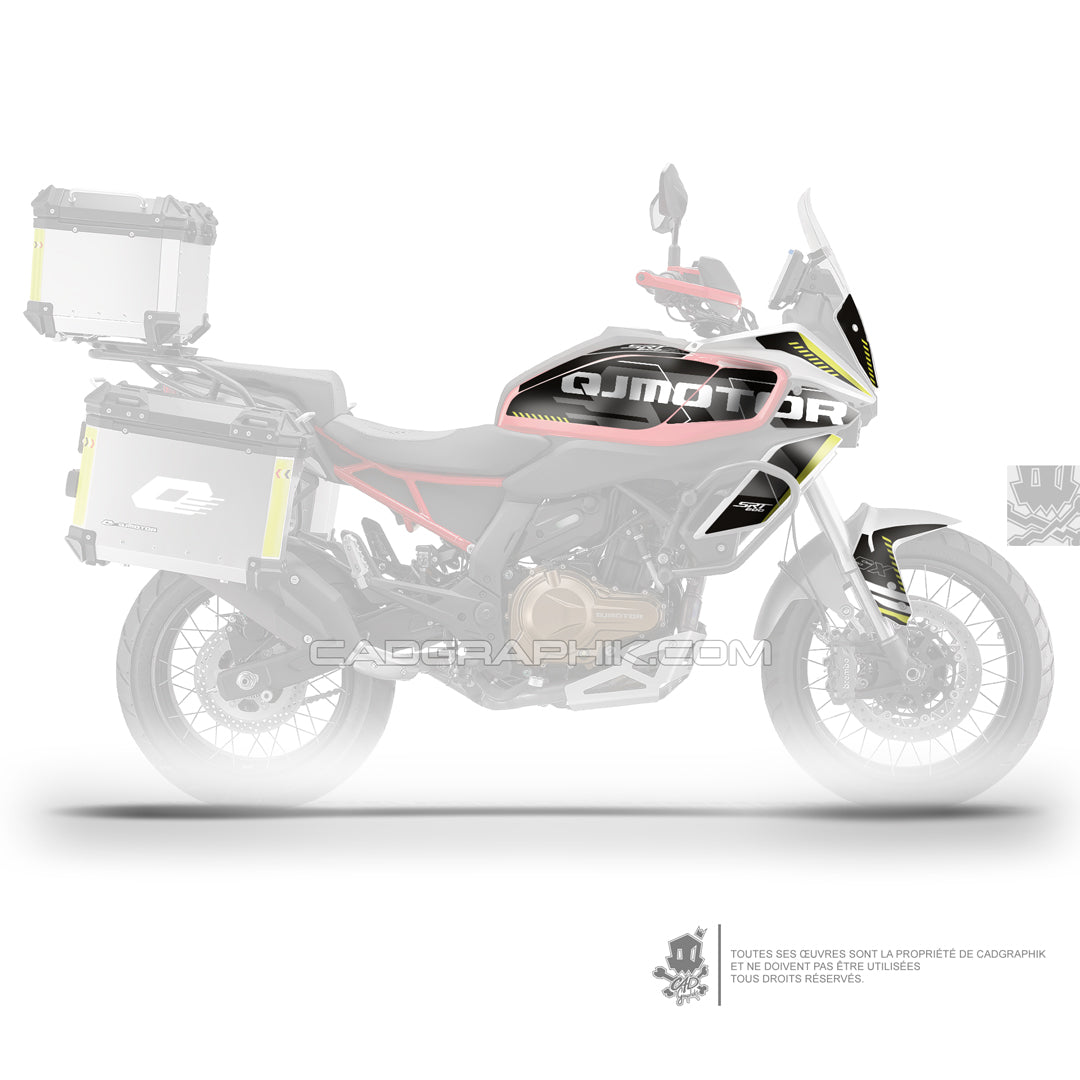 QJMOTOR KIT DÉCO - SRT 600 SX  - RACE ONE