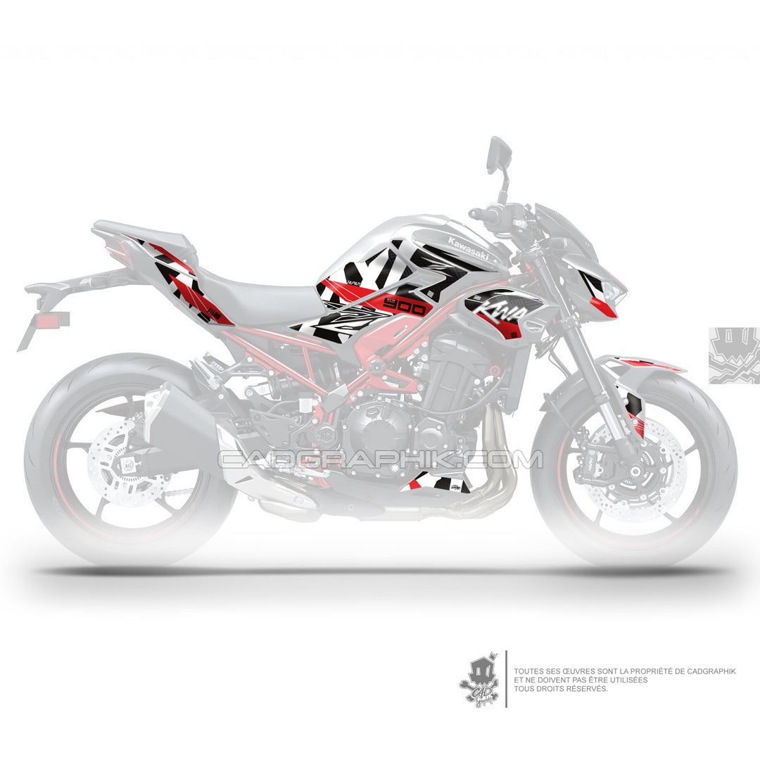 KIT DÉCO KAWASAKI Z900 CLASSIX - R