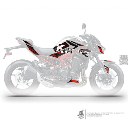 KIT DÉCO KAWASAKI Z900 GRUNGE - R