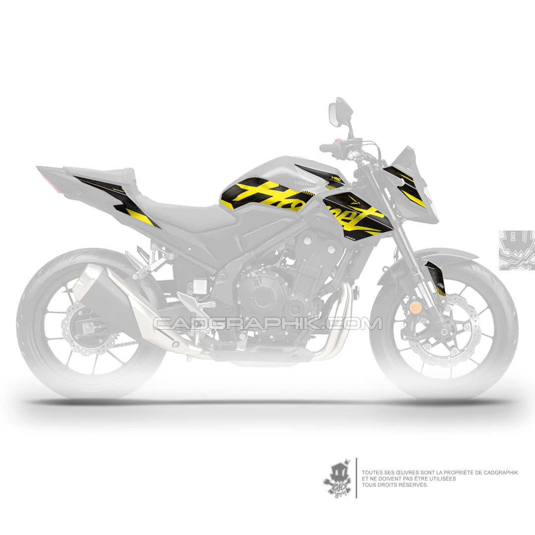 KIT DÉCO HONDA CB500 HORNET SCRIPT - YE