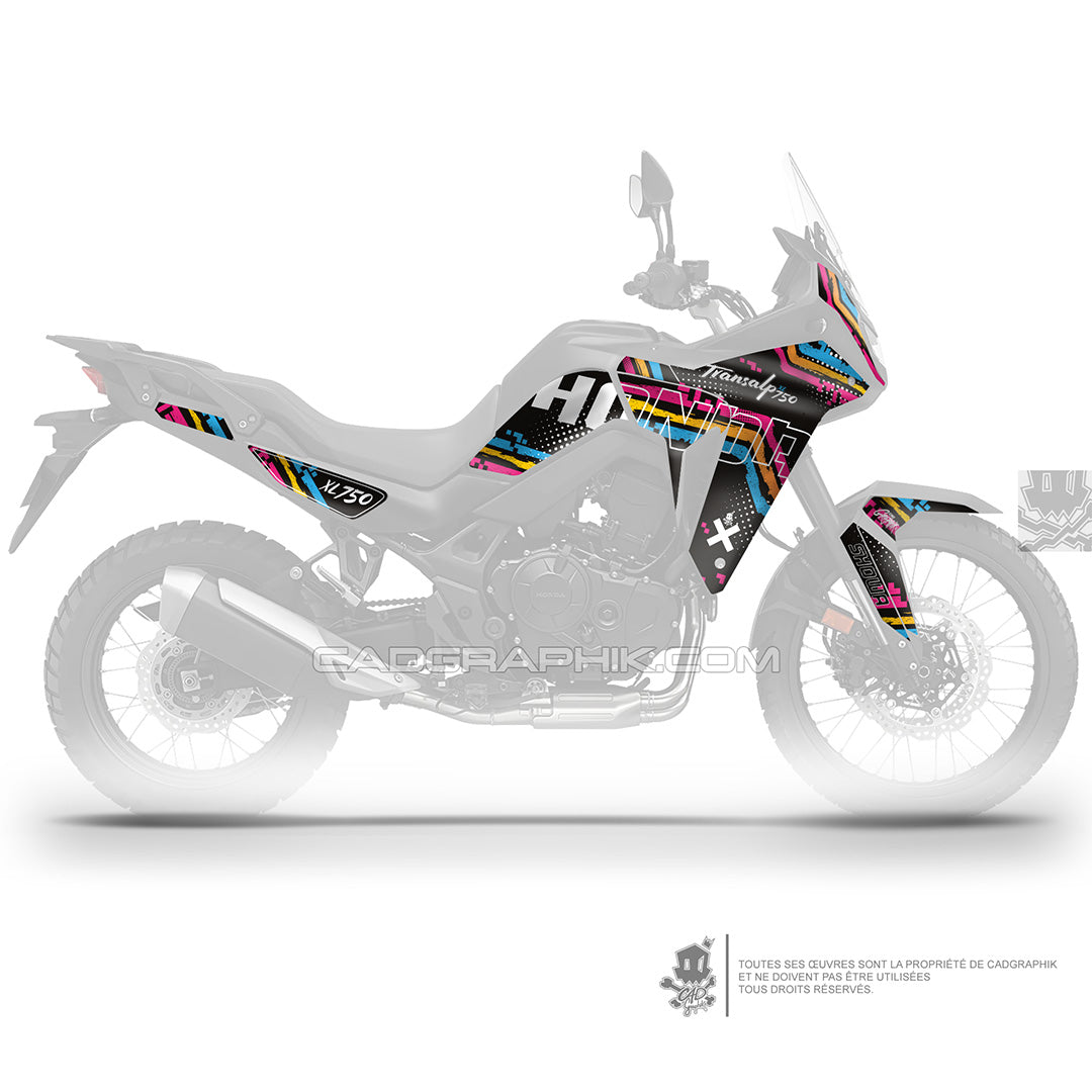 KIT DÉCO HONDA TRANSALP XL750 - KORAY