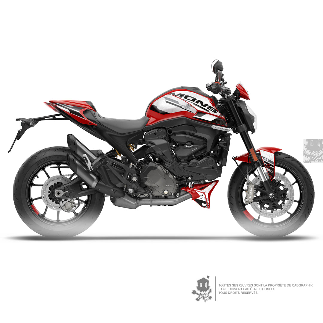 DUCATI GRAPHIC KIT - DESERT X - A - ONLY 30