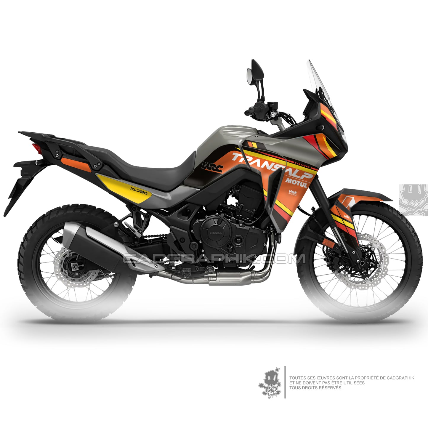 KIT DÉCO HONDA TRANSALP XL750 - ROTH SUN