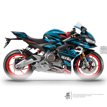 APRILIA KIT DÉCO - RS 660 - BACKGROUND MARLIN - ONLY 50