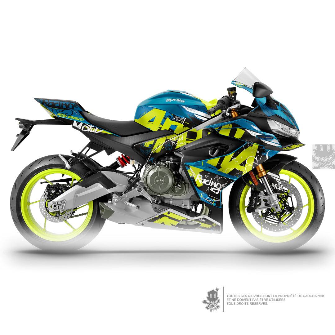 APRILIA KIT DÉCO - RS 660 - ARKANE ACIDE - ONLY 50