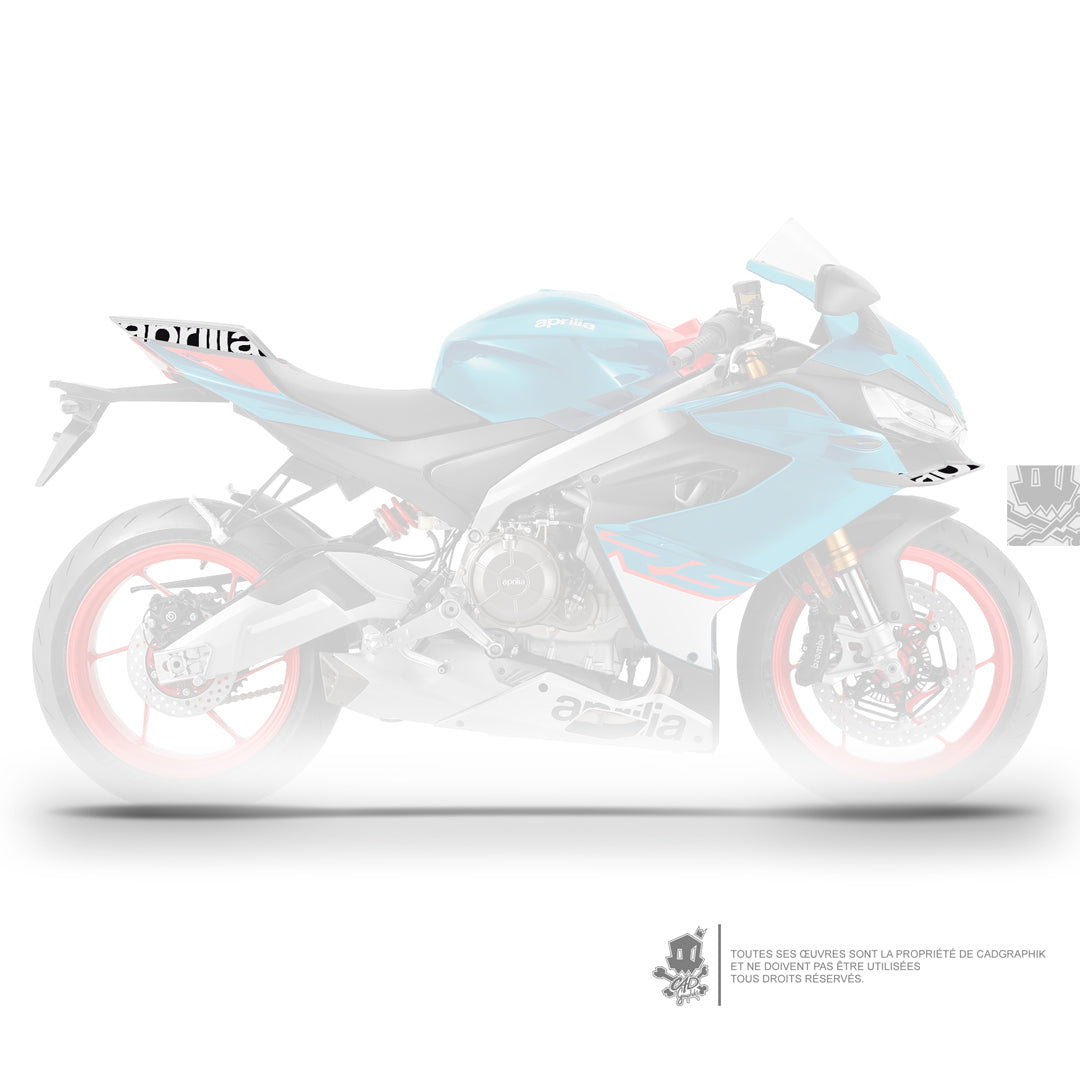 APRILIA - RS 660 2025 WHITE PACK LOGO