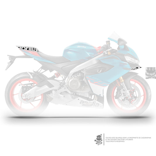 APRILIA - RS 660 2025 WHITE PACK LOGO