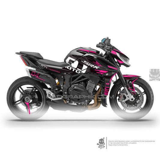 QJMOTOR KIT DÉCO - SRK 921  - RACE PINK