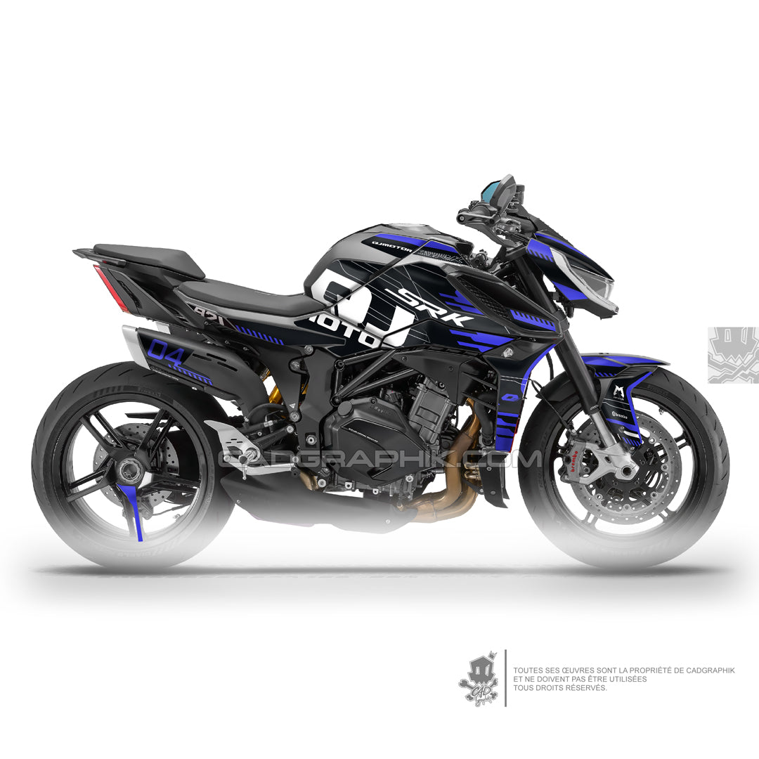 QJMOTOR KIT DÉCO - SRK 921  - RACE PURPLE