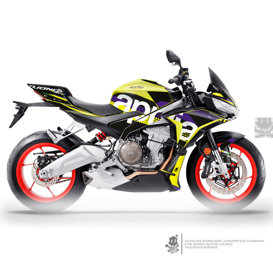APRILIA KIT DÉCO - TUONO 660 - GP25  ACIDE - ONLY 50