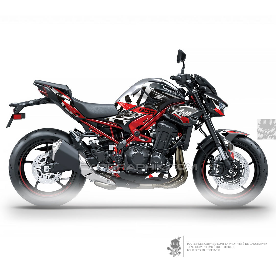 KIT DÉCO KAWASAKI Z900 CLASSIX - R