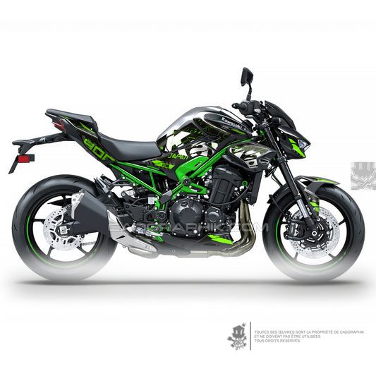 KIT DÉCO KAWASAKI Z900 GRUNGE - AC