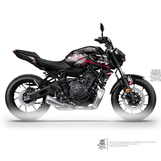 YAMAHA KIT DÉCO - MT07 V3 CYBER R - ONLY 30